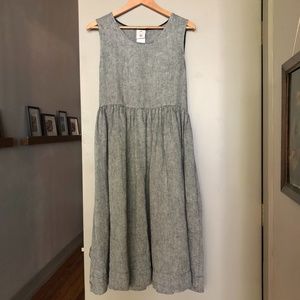 Son de Flor Twill Sleeveless Smock Dress